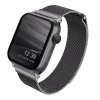 UNIQ pasek Dante Apple Watch Series1/2/3/4/5/6/7/8/9/SE/SE2 38/40/41mm Stainless Steel grafitowy/graphite
